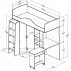 Кровать-чердак Теремок 1 орех-1