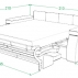 Диван Synergy Ergo (Forest 13 Красный)-1