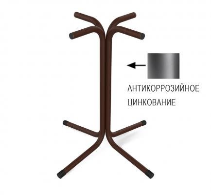 Стол SHT-TU7/76 Металл коричневый -2