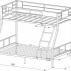 Двухъярусная кровать Гранада-1П 140-1