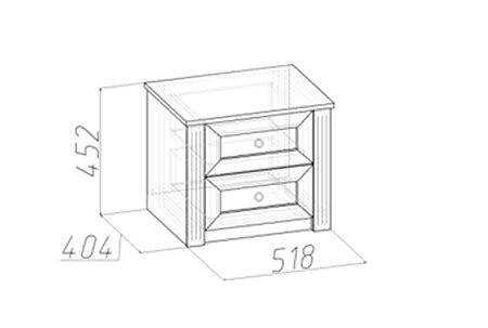 Тумба прикроватная Montpellier (1)-1