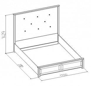 Кровать (без основания, без матраса) Карина Queen