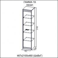 Пенал Гамма 19